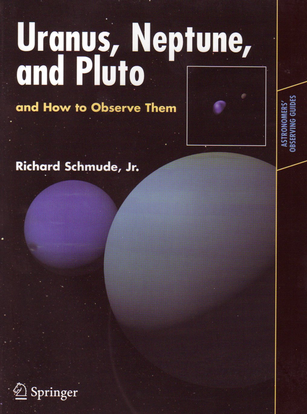 Kirjan Uranus, Neptune, and Pluto kansi
